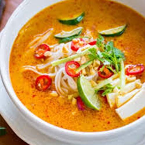 S2    Vegetarian Curry Laska 什菜咖喱辣沙