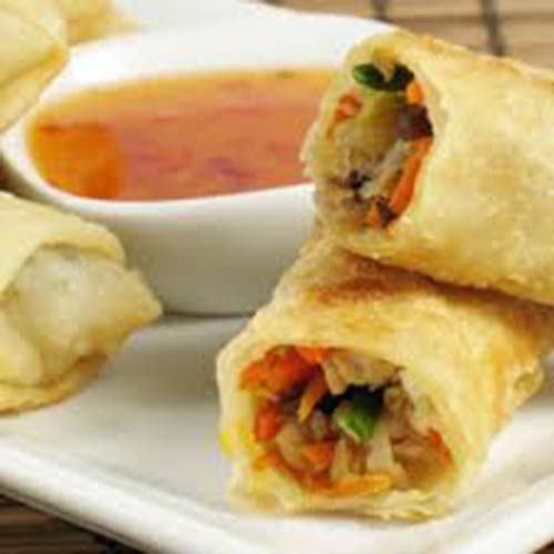 Y12  Vegetarian Spring rolls 素春卷 (2 Pcs)