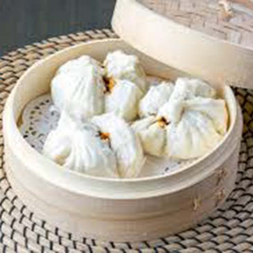 Y4    Steamed BBQ Pork Buns 叉烧包 (3 Pcs)