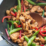 M24 Stir Fried Chicken &amp; Black Paper &amp; Veggies 黑胡椒鸡肉