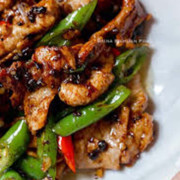 M7   Black Bean Beef  &amp; Veggies 豆豉牛肉