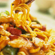 N8    Sweet Chilli Noodle   甜辣汁炒面