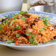 R1    Malaysian Fried Rice(hot) 马来西亚炒饭(辣)	