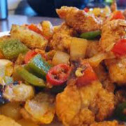 SR1 Chilli Fried Chicken and Potato 辣子鸡 