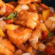 SR14   Sliced Barramundi fillet Ginger  and Veggies  葱姜鱼片	