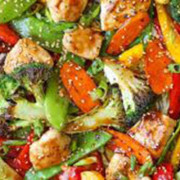 SR18    Sambal Mix Vegetable (hot) 三巴炒什菜