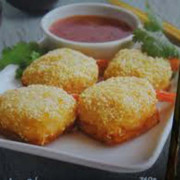 Y1    Sesame Prawn Toast芝麻虾 (3 Pcs)		